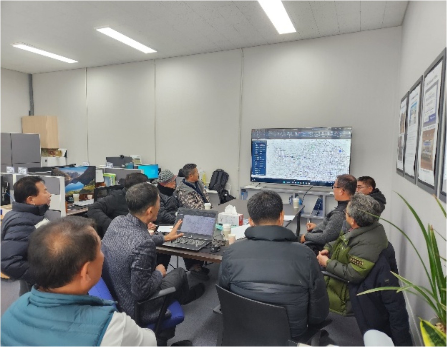 상수도관망 기술진단 회의